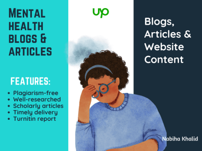 Mental health articles and blogs