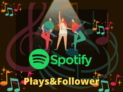 Organic Spotify Plays and Followers | 10K Plays and 40K Spotify Followers