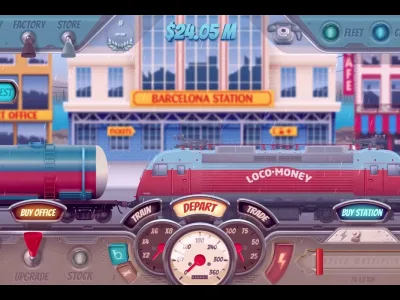 An Idle Tycoon Game made with Unity3d