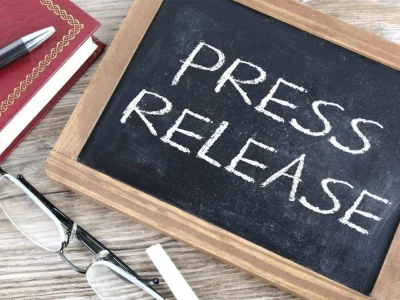 A press release wrote by a former journalist