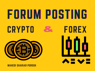 Forum posting for Cryptocurrency and Forex