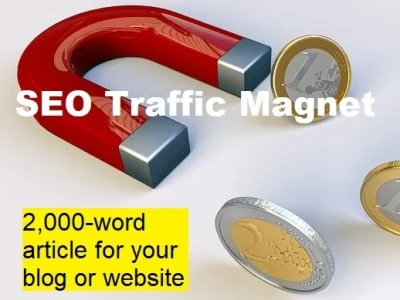 2,000-word long form article for your site (SEO Traffic Magnet)