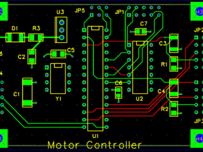 A Schematic design, PCB design, BOM and Gerber Files