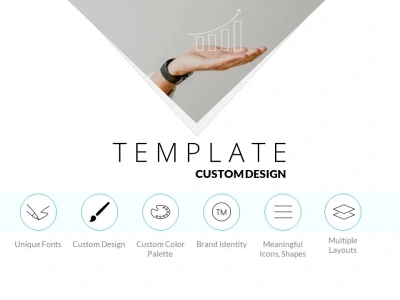 Custom Designed Branded PowerPoint Templates for Investor Pitch Deck.