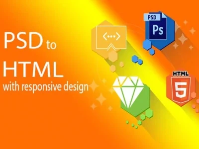 A pixel-perfect PSD, Figma or PDF converted to clean HTML & CSS