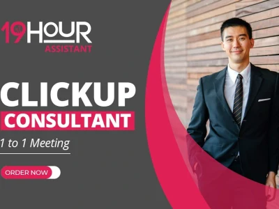 Clickup Consultant, setup Clickup project management boards with automation