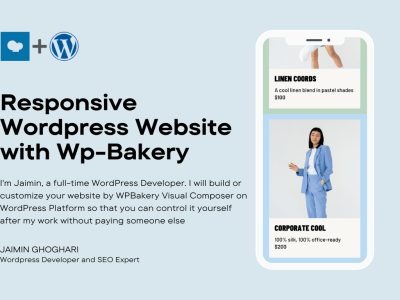 A Modern responsive website on WordPress WpBakery | Upwork