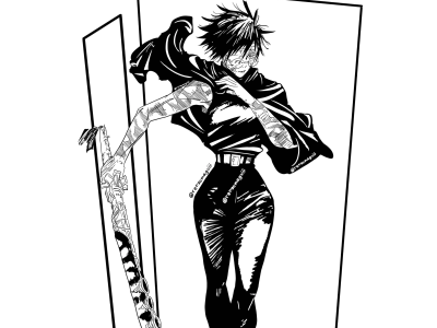 A digital illustration of your favorite manga character