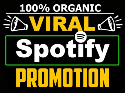 Spotify promotion to increase your monthly listeners