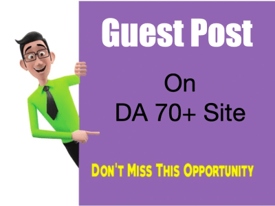 High Authority Do follow link from website DA 70+