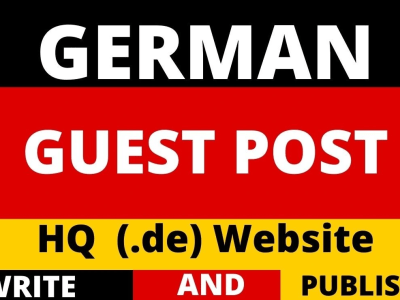 Provide high quality dofollow german backlinks