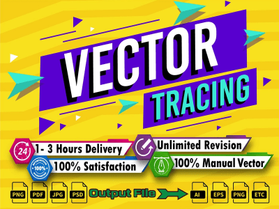 Logo To Vector Vector Tracing Within 2 Hour Upwork