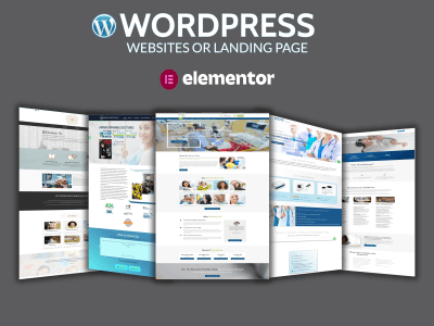 A WordPress Website designed with Elementor | Upwork