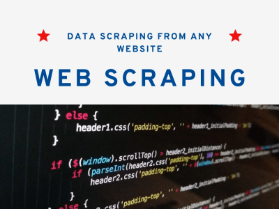Web scraping, data mining, extraction and data collection | Upwork