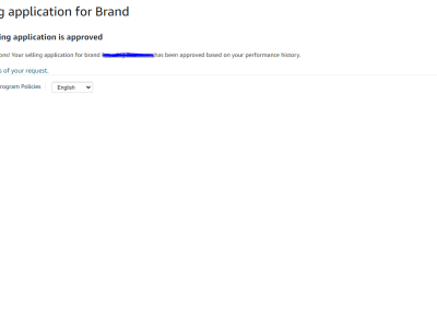 Ungated/Approved in 1400 Brands on Amazon USA