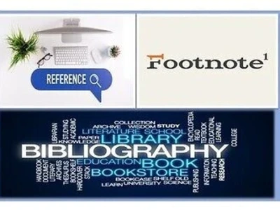 An error free footnotes and bibliography list of your book/research article
