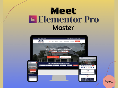 A fully functional responsive WordPress website Using Elementor Pro ...