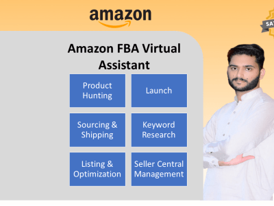 Amazon product researcher, listings and optimization, FBA Specialist
