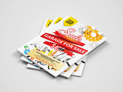 A flyer or poster design for your business