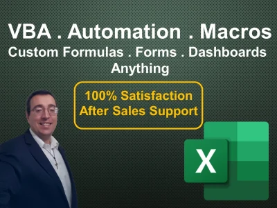 Your excel vba macro automation | Upwork