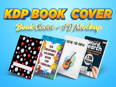 Professional paperback, hardcover or ebook cover