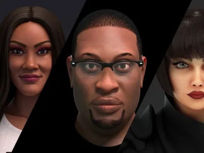 Hyper Realistic 3d Character Model