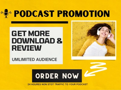 Super podcast promotion on social media platforms, more downloads & Review