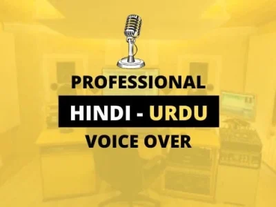 Urdu hindi voice over