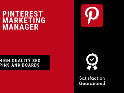 Pinterest marketing manager to grow traffic and sales