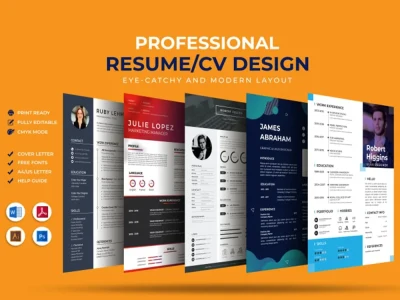 Professional job winning resume/CV, Cover letter and Linkedin Optimization