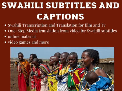 Swahili Subtitles and Captions