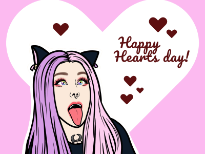 A Pop Art Portrait Illustration for Birthday Wedding Christmas Souvenirs