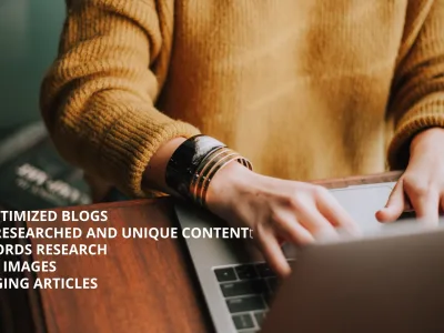 Compelling SEO writing or content writing service for your blogs & articles