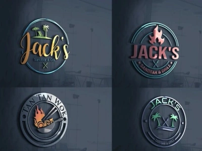 A Premium Restaurant, food, café and BBQ logo design