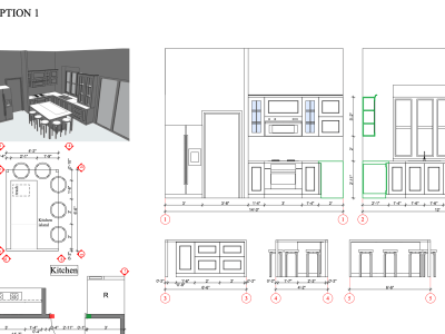 Full architectural and 3d visual package for your ROOM RE-DESIGN !!!