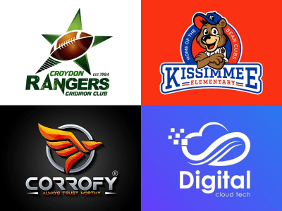 Mascot logo design, creative logo design & logo creation
