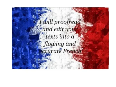 Flowing and accurate French texts