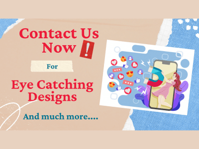 Creative arabic, english social media posts and/or social media management