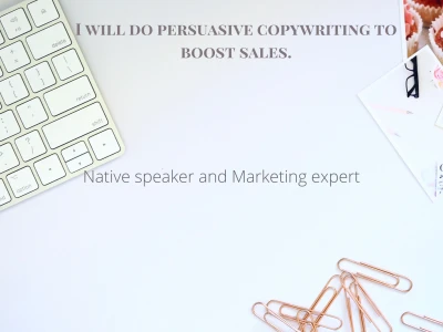 High conversion copywriting to boost your sales.