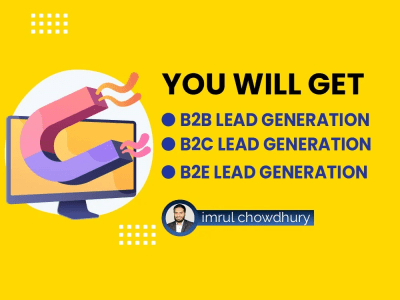 Targeted B2B, B2E, B2C Lead Generation, Prospect & Contact Email List