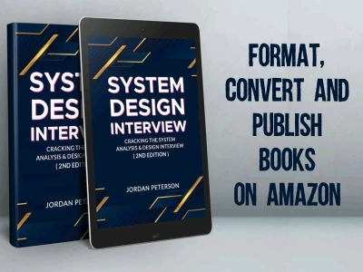 Your book formatted for Amazon KDP, paperback, ebook, and upload