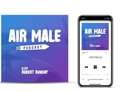 A professional podcast cover design for iTunes, Spotify, and Google podcast