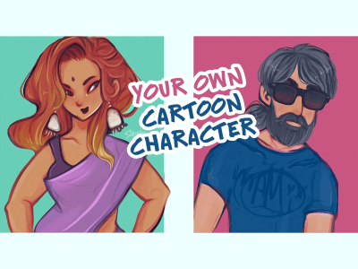 Your own stylized cartoon character