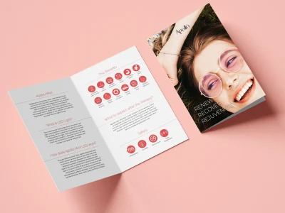 A professionally designed single/bi/tri/multi pages brochure