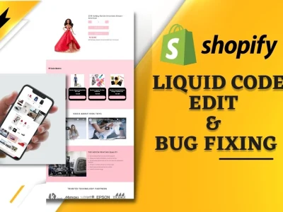 Shopify bug fixing expert with liquid coding experience | Upwork