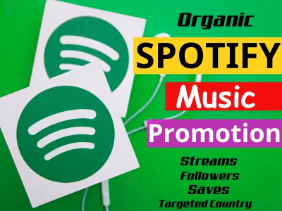 Organic viral spotify music promotion & marketing