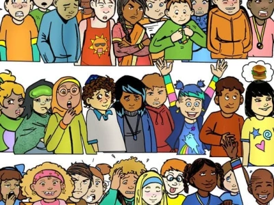 Diverse People Custom Clip-art for Commercial Use