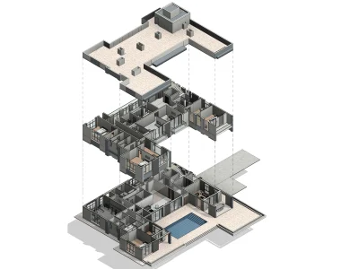 3d model done in Autodesk Revit