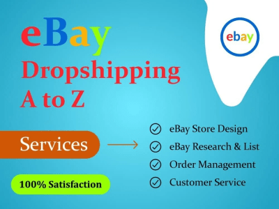 EBay Dropshipping A to Z Research Listing SEO Order Manage Customer Service