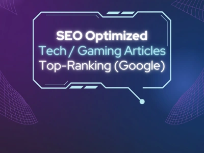An informative, expert gaming / tech article in under 24 hours!
